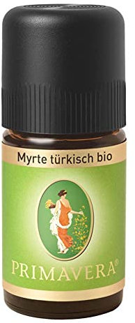 PRIMAVERA Ätherisches Öl Myrte türkisch bio 2 x 5 ml - Aromaöl, Duftöl, Aromatherapie - entspannend, klärend - vegan