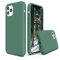 SURPHY Liquid Silicone Case Compatible with iPhone 11 Pro Case, Soft Rubber with Microfiber Cloth Lining Full Body Design Shockproof 5.8 inch Phone Case for iPhone 11 Pro, Pine Green