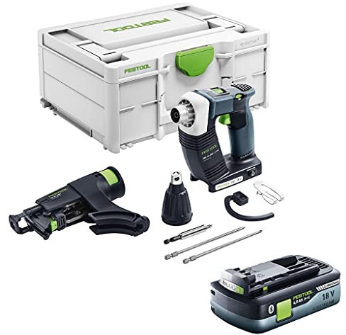 Festool Avvitatore a batteria per cartongesso DURADRIVE DWC 18-4500-Basic-4,0