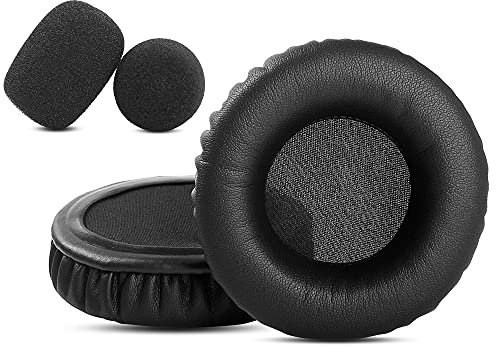 YunYiYi Ersatz-Ohrpolster, kompatibel mit Jabra Pro 930/920/925/935 MS Mono-Kopfhörer-Headset-Reparaturteile, Schwarz, Memory Schaum