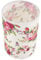 PACKOVE Stoff Lampenschirm Kleiner Ersatz Lampenschirm Retro Chinesischen Tischlampenabdeckung Clip On Lampenschirm für E27 Fass Kronleuchter Tischlampe Wandlampe Rosen Blumen Motiv 20x14 cm