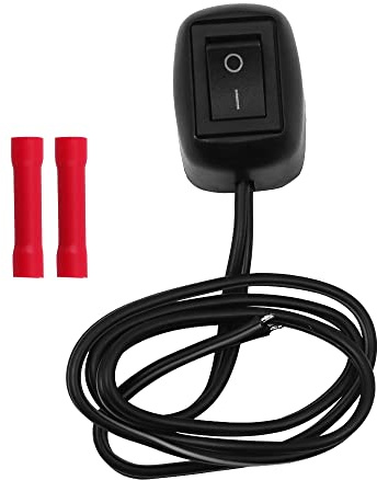 Tiardey DC 10A 12V Interruttore a pulsante ON/OFF con interruttore a pasta,interruttore a pulsante per auto fai-da-te