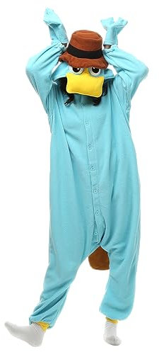 LABULA Tieroutfit Cosplay Jumpsuit Pyjamas Unisex Erwachsene Tierkostüme,P4,S