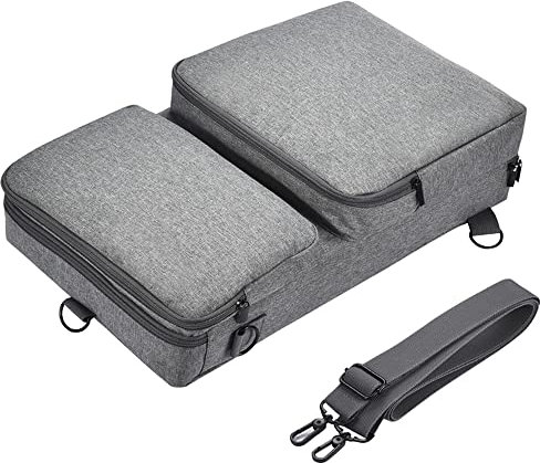 Seracle Tragetasche Tragbare Tasche Reisetasche Kompatibel mit DDJ-FLX4 / DDJ-400 / DDJ-SB3 Portable Controller und DJ Kopfhörer (Grau)
