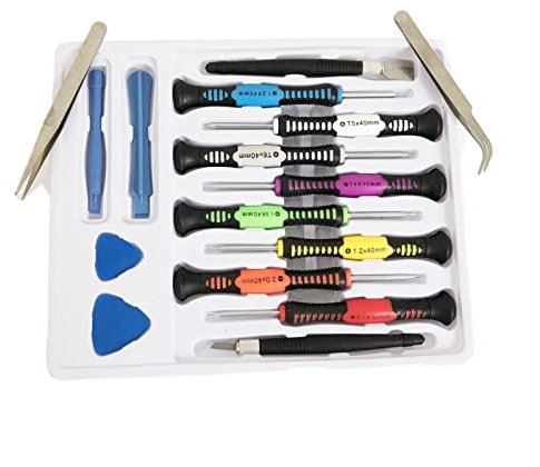 ZDANYA 16 in 1 Precision Drone Repair Tools Kit Screwdriver Tweezers Scraper Professional Set for DJI Mavic 2/Pro/Air/Mini Phantom 3/4