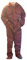 IBEX Unisex Kids Boiler Suit, Dungarees, and Overalls | Halloween Fancy Dress Coverall for Toddlers & Children, Burgundy, 1-2 Years (20)