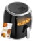 Friggitrice ad aria calda, 7,7 l, 1800 W, con finestrella per cucina, basso rumore, 8 menu preimpostati, dotata di tappetino da forno in silicone di qualità alimentare