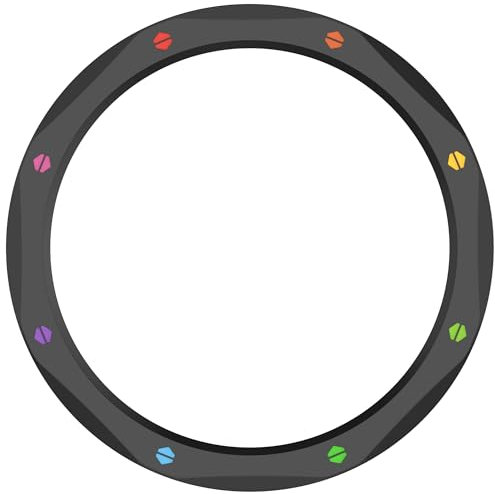 Anillo de Bisel Compatible para Xiaomi Watch S4/Watch S3, Smart Watch Bisel de Metal Cubierta de Repuesto con película (1)