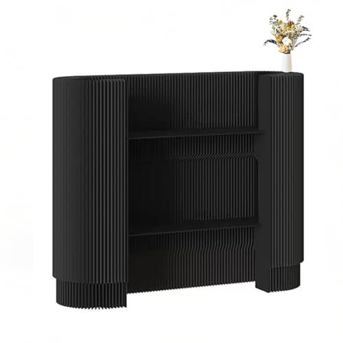 Rezeptionstresen, Generisch Rezeptionstheken, Rezeption Büromöbel,Empfangstheken, Rezeption Schreibtisch,Für Kleinen Bartheken, Convenience-Stores, Eine Vielzahl Von Bekleidungsgeschäften(Schwarz)