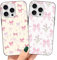 RIUGHJID 2 Stück HandyHülle für Samsung Galaxy A5 2017 Hülle 5,2, Schwarz Silikon Schutzhülle mit Süß Bogen Muster Mädchen Frauen Case Stoßfest TPU Cover für Galaxy A5 2017