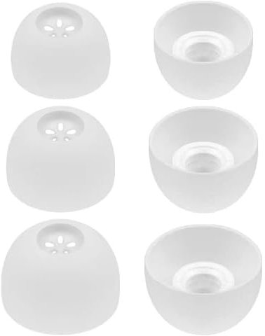 3 Pares | Tapones Almohadillas de Silicona compatibles con Xiaomi Redmi Buds 4 | S/M/L 3 Tamaños | Tapones de Silicona para Oídos Reducción de Ruido | Antideslizantes