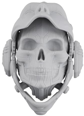 Bosiyrggrl 3D Printing Deformation Skull Model Tabletop Ornaments 3D Printed Skeleton Decoration Stress Relief Toy A