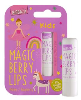 Biobaza natürlicher Lippenbalsam mit Beerengeschmack für Kinder