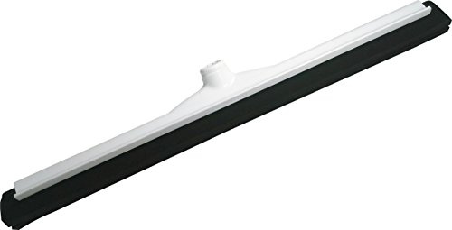 Carlisle FoodService Products 36622200 Commercial Foam Rubber Floor Squeegee with Plastic Frame, 22 Length, White-Black