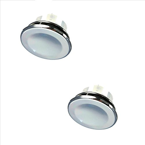 Round Overflow Cover Tidy Trim Chrome Bathroom Basin Sink Spare Replacement
