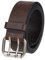 Dickies Herren Double Prong Fully Adjustable Leather Belt Gürtel, Braun, 36