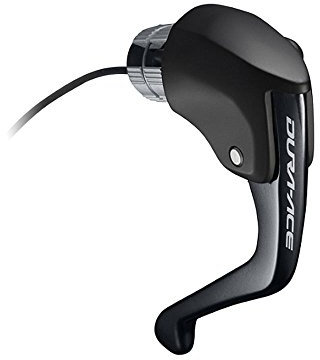 Shimano Unisex – Erwachsene Dura Ace Di2 TT/Triathlon-Schalt-/Bremshebel, Schwarz, Einheitsgröße
