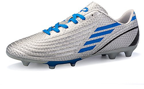 DoGeek Scarpe da Calcio Unisex-Bambini & Adulti (Si consiglia di Scegliere Una Taglia pi¡§¡ä Grande),Grigio,33