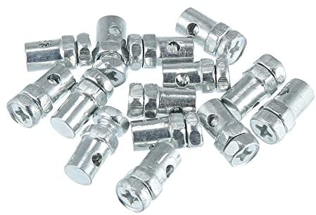 sourcingmap 14pcs 5mm Thread Dia Motorcycle Brake Line Cable Wire Screw Fastener