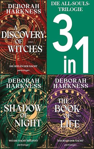Die All-Souls-Trilogie: Die Seelen der Nacht / Wo die Nacht beginnt / Das Buch der Nacht (3in1-Bundle): Drei Romane in einem Band - A Discovery of Witches