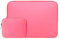 RAINYEAR 13,3 Pollici Custodia Protettiva per Laptop PC Sleeve Caso con Piccola Borsa Aggiuntiva,Compatibile con 13,3 Notebook Computer Portatili Chromebook,14 Macbook Pro M1 A2442,Rosa Brillante