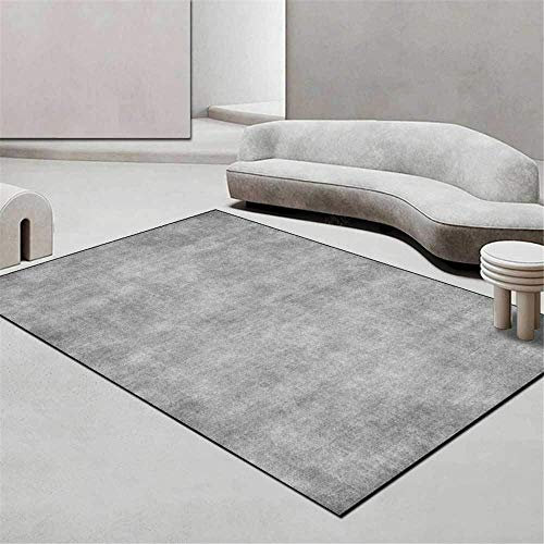 Moderner Teppich Temperament Grauer weicher waschbarer Teppich, für Wohnzimmer Schlafzimmer Garderobe Küchensofa Kinderzimmer Große Teppiche-160 * 230CM