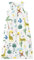 Chilsuessy Baby Ganzjahres Schlafsack, 2.5 Tog Schlafsack für Kleinkinder, Ärmellos Winter Babyschlafsack mit einstellbarer Länge, Natur Baumwolle, Giraffe, 130cm/Baby Höhe 120-140cm