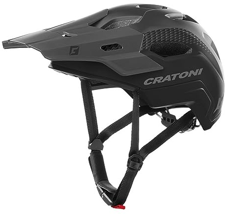 Cratoni Unisex – Erwachsene C-Maniac Helmet, Schwarz Matt, L