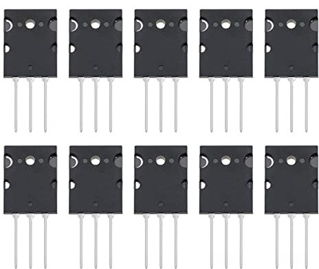 Create idea 10 Stk. 2SA1943 Verstärker Transistor 2SC5200 Verstärker Transistor 230V 15A 30MHz Audio Power Transistor Elektronisches Zubehör