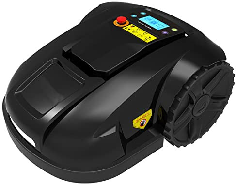 DISHENGZHEN Tondeuse robotique Intelligente Automatique de Jardin, Robot Coupe-Herbe, Coupe-Herbe Automatique, pour Jardinage, Comprend Un kit d'installation