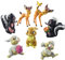 Bambi Tortendeko, Bambi Kuchen Dekoration, Bambi Geburtstagsparty, Geburtstags Party Supplies Bambi Cake Topper Torten Dekoration für Kinder Geburtstag Party Dekorations, 7pcs