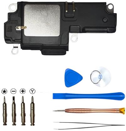 sumsaruune Loud Speaker for iPhone 12/12 PRO (A2172 A2402 A2403),Ringer Buzzer Flex Cable Loud Speaker Replacement with Repair Tool Kits