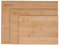 alpian Set taglieri - Tagliere da Cucina - Taglieri Set di 3 Pezzi - Misure Diverse - Bambù
