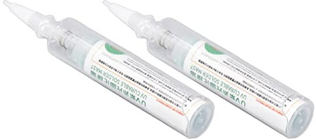 Lötmittel Resist Tinte Löten PCB Bga Reparatur Farbe Aushärten Löttinte Härtbare Löttinte Löttinte 2 stücke PCB Solder Resist Ink Curing Curable Soldering PCB Bga Repair Paint Welding