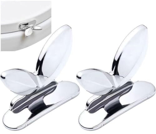 2pcs Toilet Seat Handle Holder Sanitary Not Dirty Hand Toilet Lid Lifter Closestool Holder Toilet Lifter Bathroom Accessories Hands-free Toilet Cover Opener