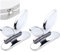 2pcs Toilet Seat Handle Holder Sanitary Not Dirty Hand Toilet Lid Lifter Closestool Holder Toilet Lifter Bathroom Accessories Hands-free Toilet Cover Opener