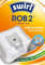Swirl ROB 2 EcoPor Staubsaugerbeutel, Cotton