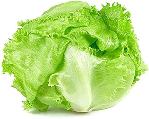 50 Pezzi Semi Di Lattuga Semi Di Lattuga Iceberg par semis Casa Giardino All'aperto Sferica Verdura Forte Adattabilità In Rapida Crescita Di Godere Gioia Del Raccolto:Graines