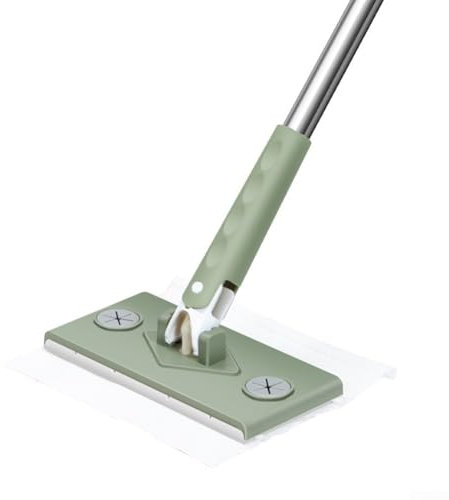 Mopa plana pequeña para limpieza rápida en cocina, baño, paredes y ventanas (fregona individual)