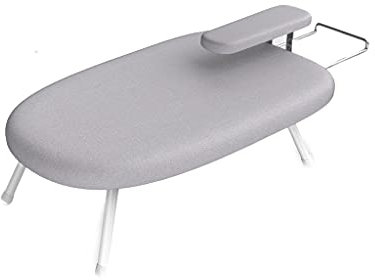 Tabla de Planchar Profesional de sobremesa con Patas Plegables, Extra Ancha, con Fundas extraíbles y Ajustable (D)