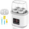 NQYZZFA 9-in-1 Bottle Warmer, Baby Bottle Sterilizer with Digital Display and Temperature Control in Minutes, Portable Mam Bottle Warmer for Breastmilk Or Formula,White