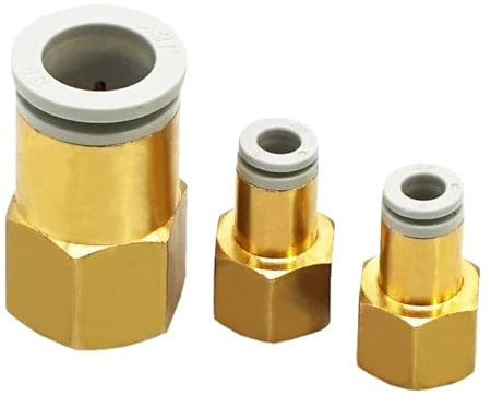 Raccordo diritto filettato femmina KQ2F08-01/02/03 KQ2F10-01/02/03/04 KQ2F12-02/03 KQ2F16-03/04 1 pezzo(KQ2F08-01)