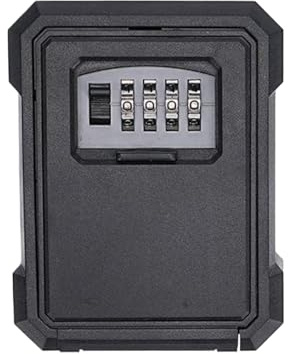 Boîte de verrouillage de fenêtre de voiture – Rangement portable pour clés, forte capacité, boîte de verrouillage à bouton de verrouillage | Coffre-fort monté pour la famille, les amis, les hommes