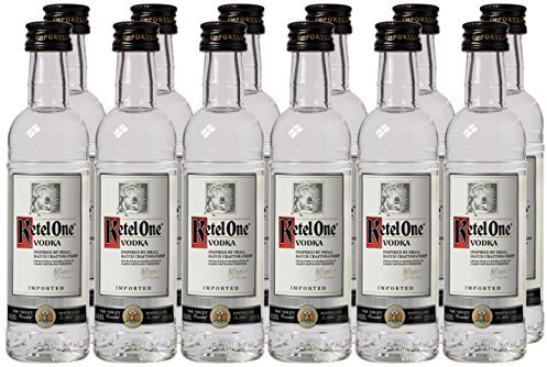 Ketel One Plain Vodka Miniature Set 5cl (case of 12)