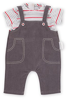 Corolle DMV81 - BB30 Set Jeans-Latzhose für Puppe Mon Premier, 30 cm