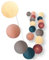 CREATIVECOTTON LED Lichterkette mit Cotton Balls inkl. Timer und Dimmer (20 Kugeln, Skandinavien)