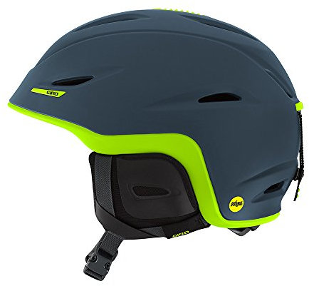 Giro Herren Union MIPS Skihelm, mat Turbulence/Lime, S