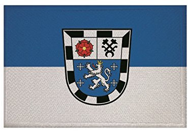 U24 Aufnäher Saarbrücken Fahne Flagge Aufbügler Patch 9 x 6 cm