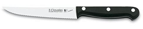 3Claveles Uniblock - Cuchillo chuletero, 12 cm, 4,5 pulgadas