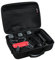 Hard EVA Travel Black Case for DJI Spark Alpine Drone - Fits 3 Extra Batteries, Controller and Charger by Hermitshell
